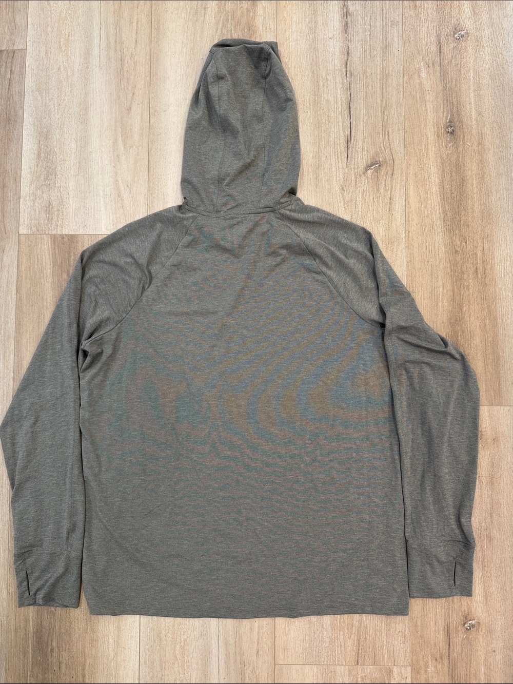 REI Co-Op Men's Lightweight base layer Hoodie- Slate Gray - Picture 2 of 7